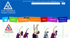 Desktop Screenshot of evatecnica.com.br