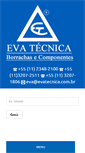 Mobile Screenshot of evatecnica.com.br